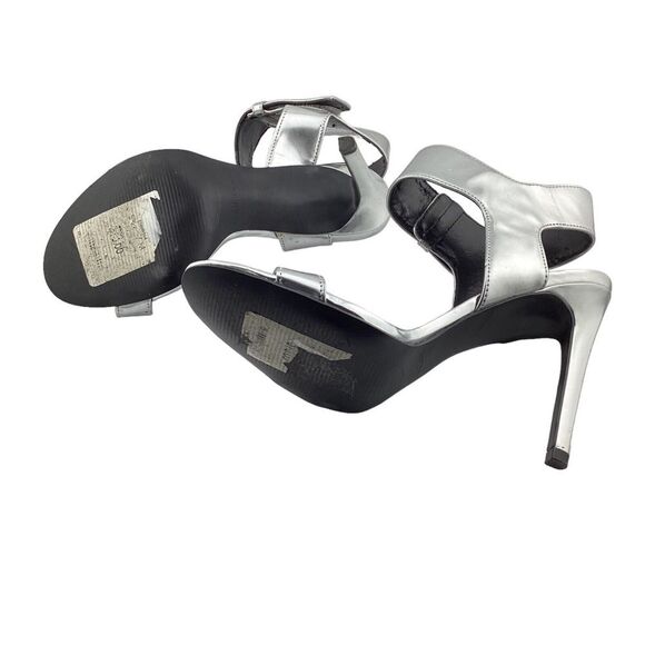 Enzo Angiolini Brodee3‎ silver dress pumps size 7M - Picture 6 of 6